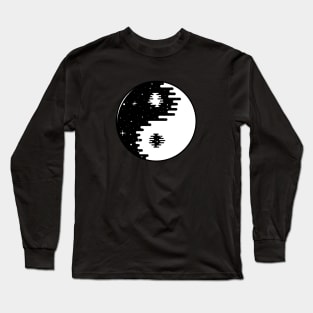 Spacey Yin Yang Long Sleeve T-Shirt